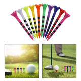 Maxbell 10x Golf Tees Outdoor Golf Accessories Practice for Golfer Beginners Players 70mm