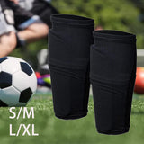 Maxbell Soccer Shin Guard Socks Warm Soccer Shine Pads for Running Kicking Ball Kids S