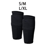 Maxbell Soccer Shin Guard Socks Warm Soccer Shine Pads for Running Kicking Ball Kids S