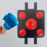 Maxbell Boxing Wall Target Wall Mounted Wall Punching Pad for Home Exercise Practice Red