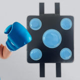 Maxbell Boxing Wall Target Wall Mounted Wall Punching Pad for Home Exercise Practice Blue