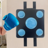 Maxbell Boxing Wall Target Wall Mounted Wall Punching Pad for Home Exercise Practice Blue