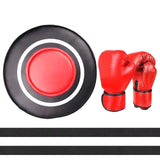 Maxbell Wall Mounted Punching Pad Adults Boxing Wall Target for Exercise Gym Workout Red Adult Gloves