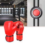 Maxbell Wall Mounted Punching Pad Adults Boxing Wall Target for Exercise Gym Workout Red Adult Gloves