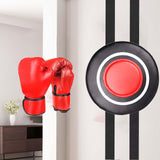 Maxbell Wall Mounted Punching Pad Adults Boxing Wall Target for Exercise Gym Workout Red Adult Gloves