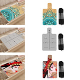 Maxbell Pilates Reformer Mat Towel Sweat Absorbing Portable Pilate Training Yoga Pad AncientRhymePinellia