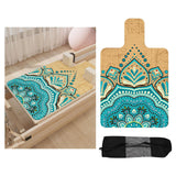 Maxbell Pilates Reformer Mat Towel Sweat Absorbing Portable Pilate Training Yoga Pad AncientRhymePinellia