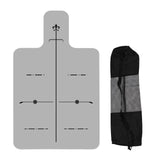 Maxbell Pilates Reformer Mat Towel Sweat Absorbing Portable Pilate Training Yoga Pad Body Position Line