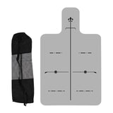 Maxbell Pilates Reformer Mat Towel Sweat Absorbing Portable Pilate Training Yoga Pad Body Position Line