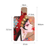 Maxbell Pilates Reformer Mat Towel Sweat Absorbing Portable Pilate Training Yoga Pad Peking Opera Hua Dan