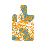 Maxbell Pilates Reformer Mat Soft Exercise Mat Meditation Pad Pilates Reformer Cover Blue and Orange