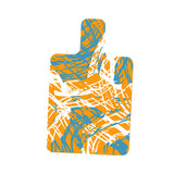 Maxbell Pilates Reformer Mat Soft Exercise Mat Meditation Pad Pilates Reformer Cover Blue and Orange