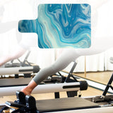 Maxbell Pilates Reformer Mat Soft Exercise Mat Meditation Pad Pilates Reformer Cover Blue