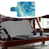 Maxbell Pilates Reformer Mat Soft Exercise Mat Meditation Pad Pilates Reformer Cover Blue