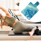 Maxbell Pilates Reformer Mat Soft Exercise Mat Meditation Pad Pilates Reformer Cover Blue