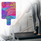 Maxbell Pilates Reformer Mat Soft Exercise Mat Meditation Pad Pilates Reformer Cover Colorful