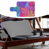 Maxbell Pilates Reformer Mat Soft Exercise Mat Meditation Pad Pilates Reformer Cover Colorful