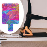 Maxbell Pilates Reformer Mat Soft Exercise Mat Meditation Pad Pilates Reformer Cover Colorful