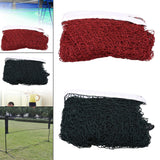 Maxbell Badminton Net Professional Standard Training Net for Yard Indoor Beach Games Red