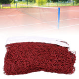 Maxbell Badminton Net Professional Standard Training Net for Yard Indoor Beach Games Red