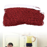 Maxbell Badminton Net Professional Standard Training Net for Yard Indoor Beach Games Red