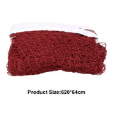 Maxbell Badminton Net Professional Standard Training Net for Yard Indoor Beach Games Red