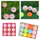 Maxbell Maxbell Golf Balls Kids Golf Practice Balls for Play or Practice Yard Indoor Outdoor 9Pcs