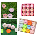 Maxbell Maxbell Golf Balls Kids Golf Practice Balls for Play or Practice Yard Indoor Outdoor 9Pcs