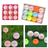 Maxbell Maxbell Golf Balls Kids Golf Practice Balls for Play or Practice Yard Indoor Outdoor 9Pcs