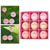 Maxbell Maxbell Golf Balls Kids Golf Practice Balls for Play or Practice Yard Indoor Outdoor 9Pcs