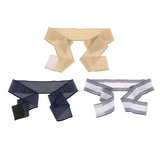 Breast Compression Band Breast Compression Support Wrap for Gym Jumping Rope Beige