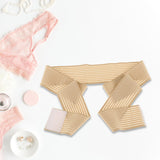 Breast Compression Band Breast Compression Support Wrap for Gym Jumping Rope Beige