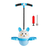 Maxbell Maxbell Pogo Ball with Handle Pogo Stick for Exercise Balance Ability Indoor Fitness blue