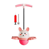 Maxbell Maxbell Pogo Ball with Handle Pogo Stick for Exercise Balance Ability Indoor Fitness blue