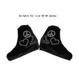 Maxbell Ice Skate Cover Durable Ice Blade Guards Protective Boot Cover Skating Cover XXL