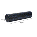 Maxbell Maxbell Yoga Column Flexible Foam Roller Massage for Athlete Exercise Office Purple 24inch