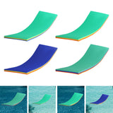 Maxbell Maxbell Water Float Mat 3 Layer Water Blanket Floats Mattress for Boating Lake River Yellow Green Blue