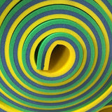 Maxbell Maxbell Water Float Mat 3 Layer Water Blanket Floats Mattress for Boating Lake River Yellow Green Blue