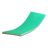 Maxbell Maxbell Water Float Mat 3 Layer Water Blanket Floats Mattress for Boating Lake River Yellow Green Blue