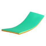 Maxbell Maxbell Water Float Mat 3 Layer Water Blanket Floats Mattress for Boating Lake River Yellow Green Orange