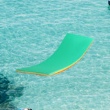 Maxbell Maxbell Water Float Mat 3 Layer Water Blanket Floats Mattress for Boating Lake River Yellow Green Orange