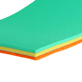Maxbell Maxbell Water Float Mat 3 Layer Water Blanket Floats Mattress for Boating Lake River Yellow Green Orange
