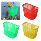 Maxbell Maxbell Plastic Bike Basket Large Capacity Bicycle Basket Travel Easy Install Picnic Red