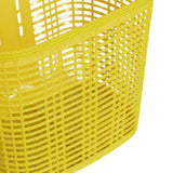 Maxbell Maxbell Plastic Bike Basket Large Capacity Bicycle Basket Travel Easy Install Picnic Yellow