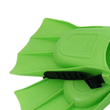 Maxbell Maxbell Snorkel Set Swim Goggles Adjustable Breathing Tube for Summer Diving Outdoor Green EU Size 35to39