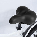 Maxbell Maxbell Bike Seat PU Bike Cushion Pad Wear Resistant Lightweight Bicycle Saddle Seat Black