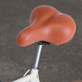 Maxbell Maxbell Bike Seat PU Bike Cushion Pad Wear Resistant Lightweight Bicycle Saddle Seat Brown