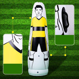 Maxbell Inflatable Football Training Mannequin Accessory Football Trainer Tumbler Adults White