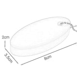 Maxbell Maxbell 4Pcs Buoyant Keychain Buoyant Key Chain for Outdoor Sports Canoeing Yachting