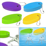 Maxbell Maxbell 4Pcs Buoyant Keychain Buoyant Key Chain for Outdoor Sports Canoeing Yachting